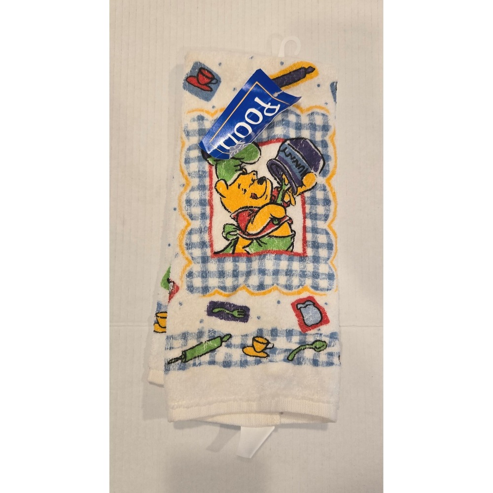 NWT Disney's Winnie the Pooh Kitchen Towel –‎ 100% Cotton, Made in USA